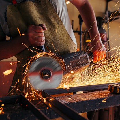 Arebos cutting discs Ø 125 mm, 400 pieces | suitable for steel, stainless steel, inox, iron, sheet metal, metal | Forward and reverse rotation | EN 12413 | certified by the Material Testing Institute (MPA)