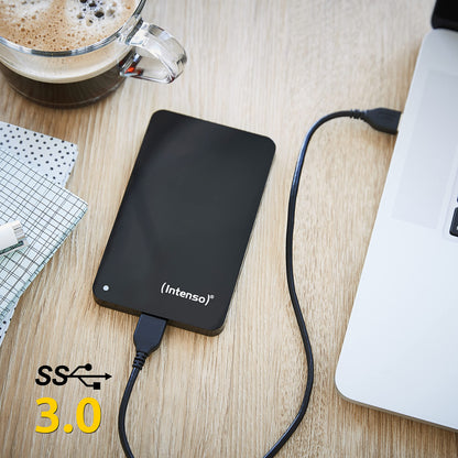 Intenso 6023560 1TB Memory Drive USB 3.0 2.5' External Hard Drive, Mechanical Hard Drive