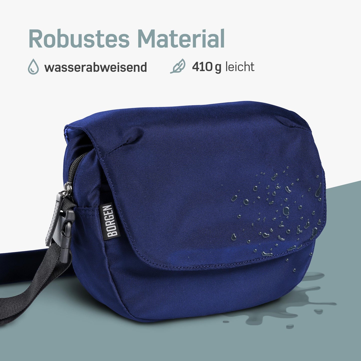 Borrow KLICKfix handlebar bag for bikes - water-resistant and spacious 5 L bike handlebar bag.