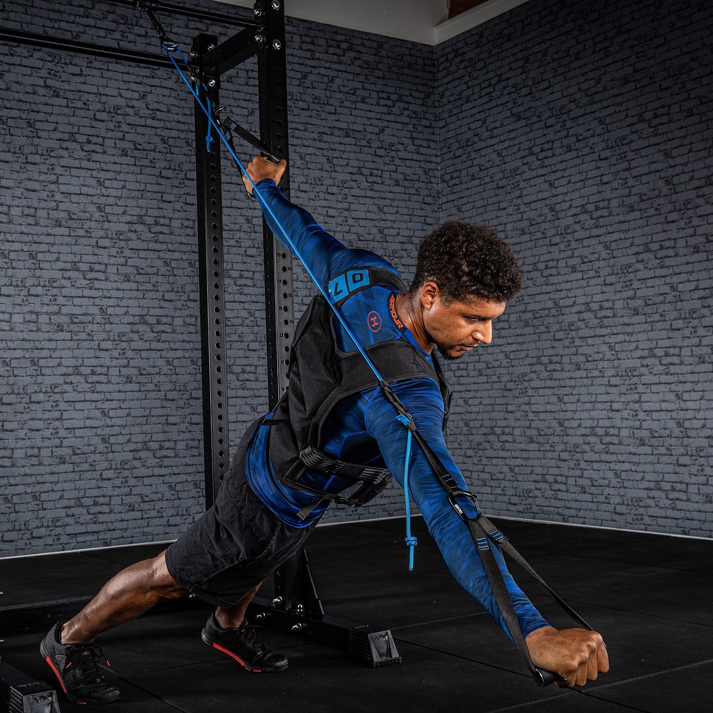 aerobis® aeroSling Elite Plus suspension trainer set PRO | Sling Trainer full body workout with pulley, door anchor | Video instruction + training plan