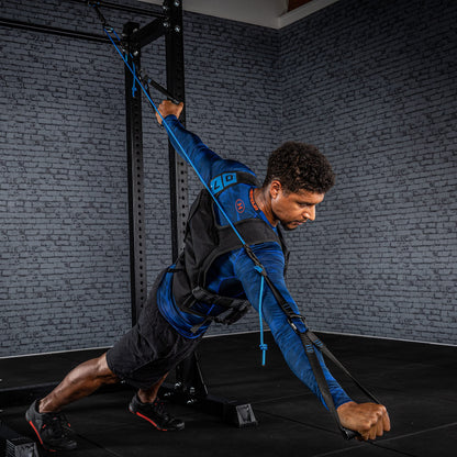 aerobis® aeroSling Elite Plus suspension trainer set PRO | Sling Trainer full body workout with pulley, door anchor | Video instruction + training plan