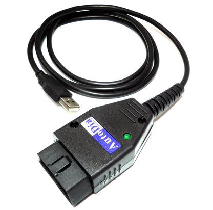 AutoDia K509 for CarPort software CAN UDS or KKL USB diagnostic interface