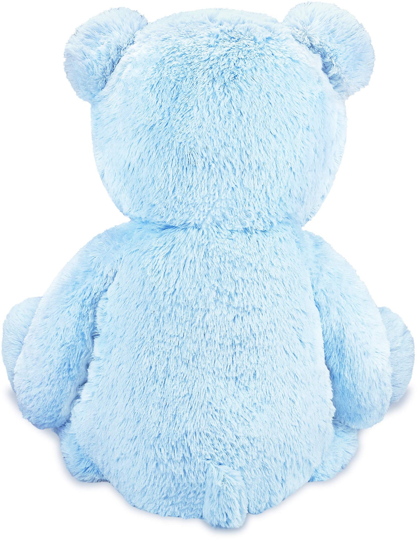 BRUBAKER XXL Teddy Bear 100 cm - Light Blue - Plush Toy Stuffed Animal Cuddly Toy Blue