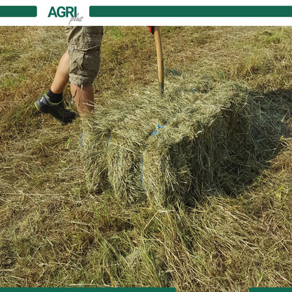AGRI plus bale twine in Blue I 2 pieces of 5 kg each I 400 m/kg I High-quality twine for high-pressure bale presses I Durable agricultural twine made from PP I Weather-resistant, sturdy & tear-resistant