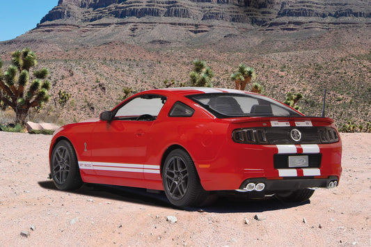 JAMARA Ford Shelby GT500 1:14 2.4GHz - officially licensed, approx. 1 hour drive time at 11 Km/h, LED lights, perfectly recreated details, detailed interior, high-quality craftsmanship.