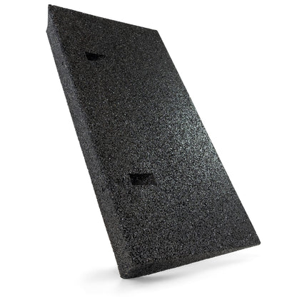 Curb ramp rubber black I Width: 50 cm I Height: 70 mm I Ramp rubber wedge wheelchair ramp access ramp access wedge driveway ramp door threshold ramp car ramp