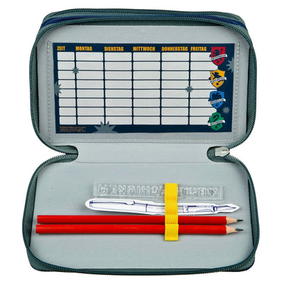 Scooli - Tripledecker Harry Potter - Filled student case with high-quality pens & accessories - Perfect for school, leisure and on the go - from 6 years