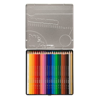 JOLLY Supersticks colored pencils Children's party | Break-resistant & non-toxic colored pencils | Made in Austria | 24 pencils