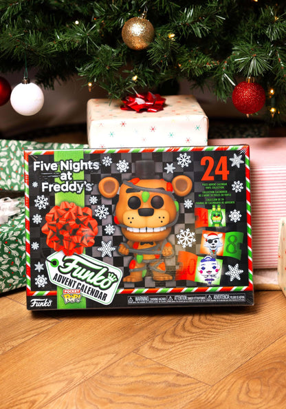 Funko Advent Calendar: Five Nights At Freddy's (FNAF) 2023-24 Days of Surprise - Vinyl Mini Figure for Collecting - Mystery Box - Gift Idea - Holiday for Christmas.