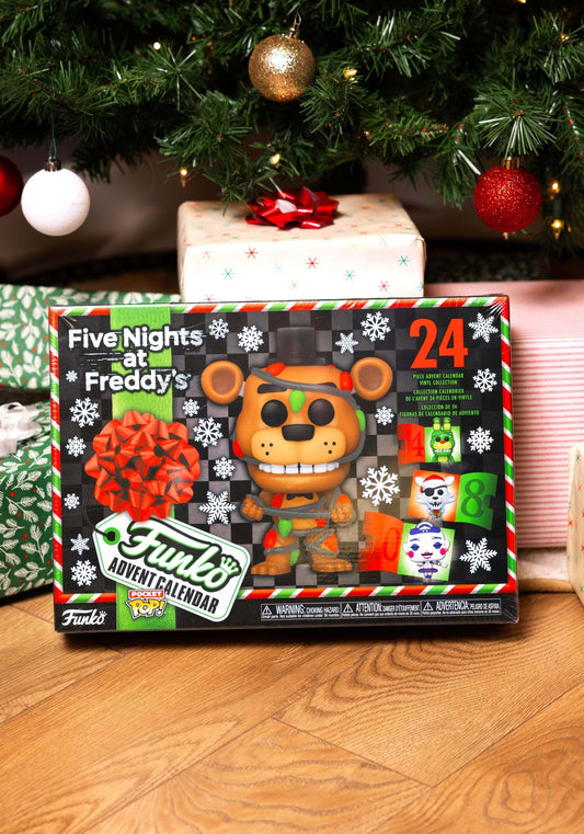 Funko Advent Calendar: Five Nights At Freddy's (FNAF) 2023-24 Days of Surprise - Vinyl Mini Figure for Collecting - Mystery Box - Gift Idea - Holiday for Christmas.