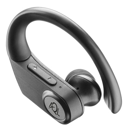 AQL Sport Boost Charge | Bluetooth headphones | Bluetooth sports headphones - wireless stereo - waterproof - charging case for 5 charges - Black