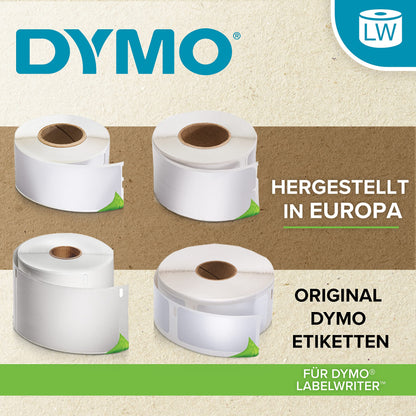 DYMO Original LabelWriter Shipping Labels for LabelWriter 5XL/4XL label printers | 102 mm x 210 mm | 6 rolls with 140 labels each (840 total) | self-adhesive | for LabelWriter labeling device