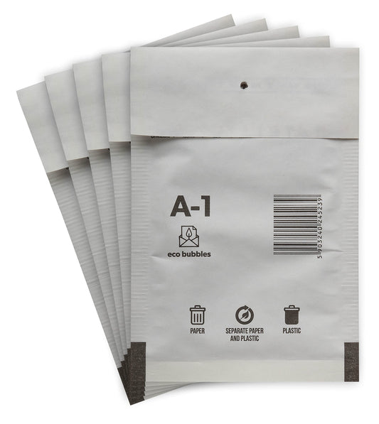 1000 shipping bags bubble envelopes adhesive bubble mailers bubble mailer bags size A/1 A1 white (120mm x 175mm) padded envelopes padded mailer bags.