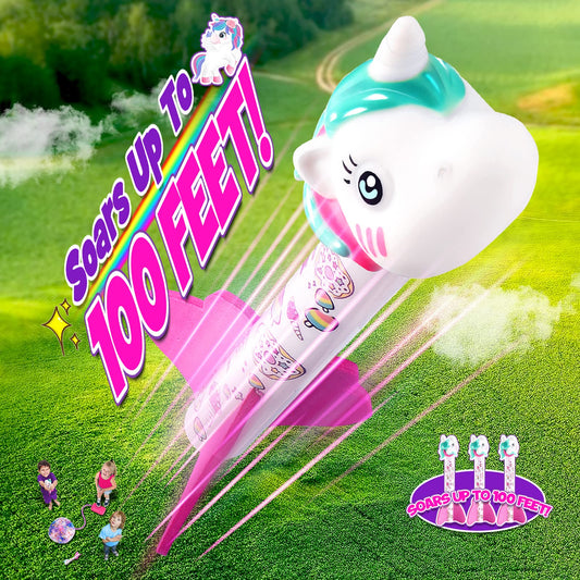 DejaNard toys for girls aged 3-9 years old. Rocket toys for kids ages 3-8, unicorn gifts for girls, outdoor toys, and Easter gifts.
