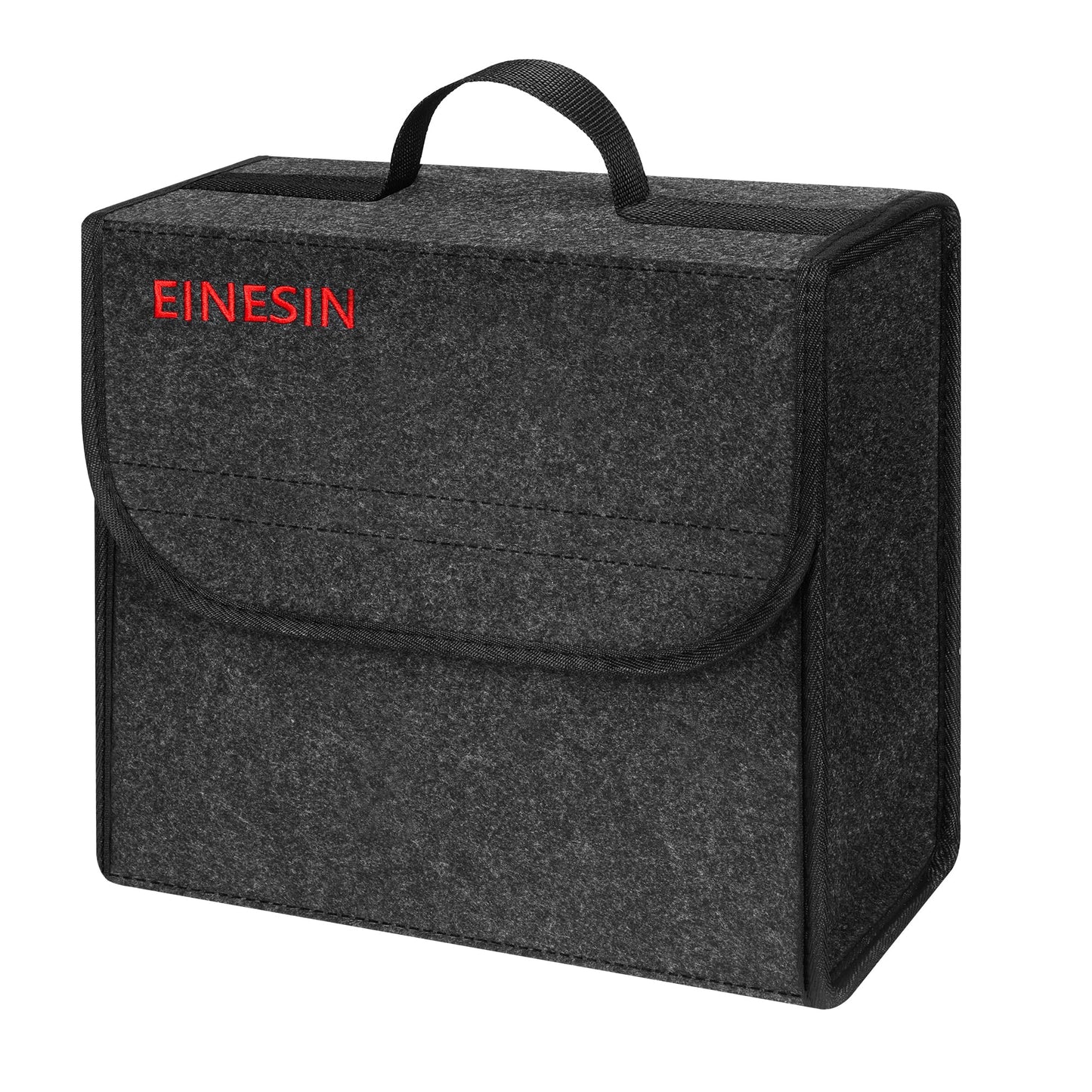 One in car organizer toolbag, trunk organizer made of felt with Velcro fixation, car accessory for tools & car care, car trunk organizer, trunk bag.