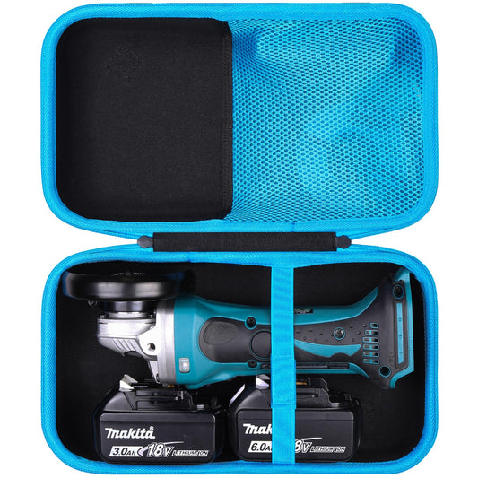 Khanka Hard Tool Case as a replacement for Makita DGA504Z 18V Li-Ion LXT Brushless Angle Grinder, Storage Cover for Makita Cordless Grinder (case only)