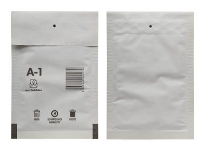 1000 shipping bags bubble envelopes adhesive bubble mailers bubble mailer bags size A/1 A1 white (120mm x 175mm) padded envelopes padded mailer bags.
