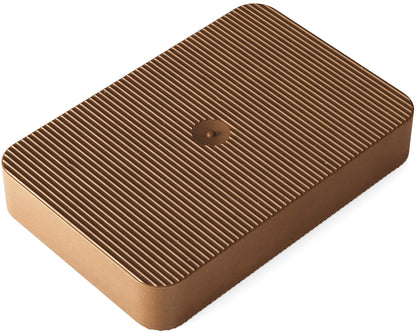 INNONEXXT® Premium Support Plates | 60 x 40 mm, 10 mm brown - 100 pcs. | Spacers, plastic pads, distance plates, blocks, support blocks, spacers | Load capacity up to 5 t