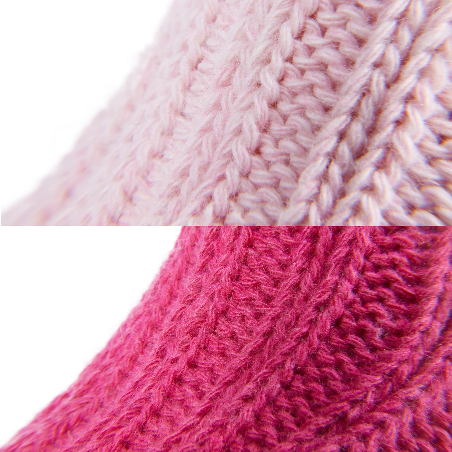 BRUBAKER 4 pairs of alpaca socks with alpaca wool - winter sock set for men and women - pink - size 39-42