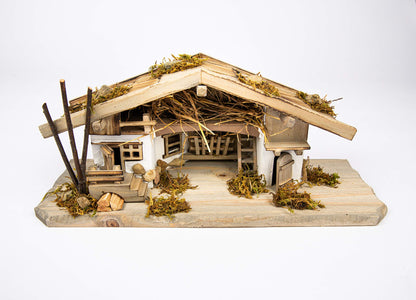 Garden and wood trends Nativity scene Nativity Nativity stable Christmas Tabletop Nativity Nativity figures (W20)