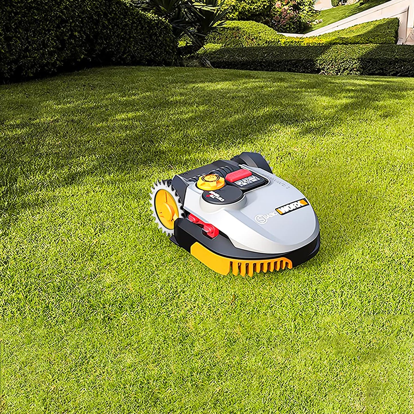 Spikes for robotic mower traction enhancement for Worx S/M - wheel size 205mm - 12x stainless steel screws - traction enhancement for robotic mowers