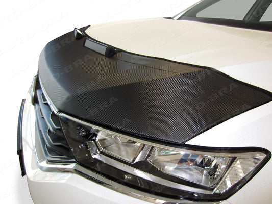 AB3-00478 Carbon Optic Car Bra compatible with BMW X5 G05 X6 G06 model year 2018 and above. Hood bra for protection against stone chips. Tuning accessory.