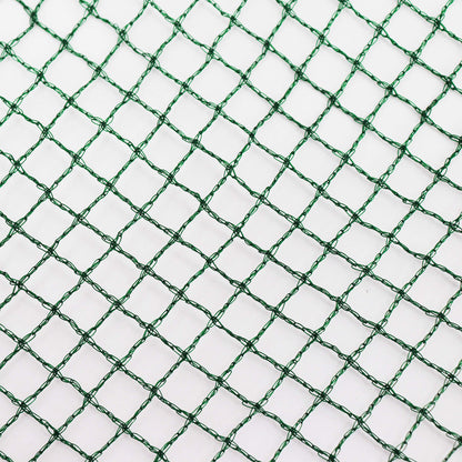 Aquagart® Pond Net, 10m x 10m, dark green, extra fine mesh: mesh size 12mm x 12mm. Leaf net, pond cover net, bird deterrent net, sturdy row net.