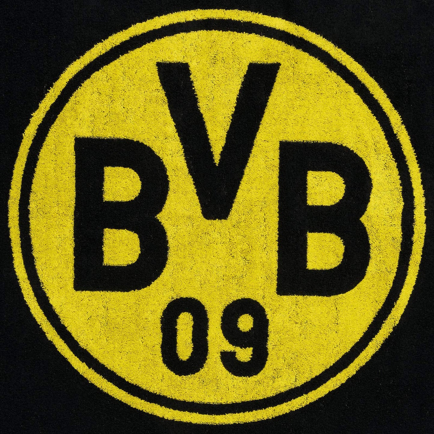 Borussia Dortmund BVB bath towel emblem 100x150 cm one size