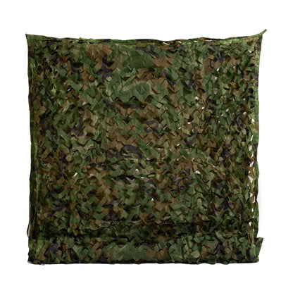 Rinling Camouflage Net Woodland Hunting Outdoor Camouflage Jungle Military Decoration Sun Protection (Woodland 4Mx5M)