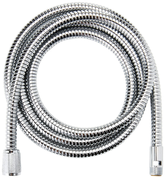 GROHE Metal shower hose (2000 mm, for bathtub rim, tile bench shower set), chrome, 28158000.