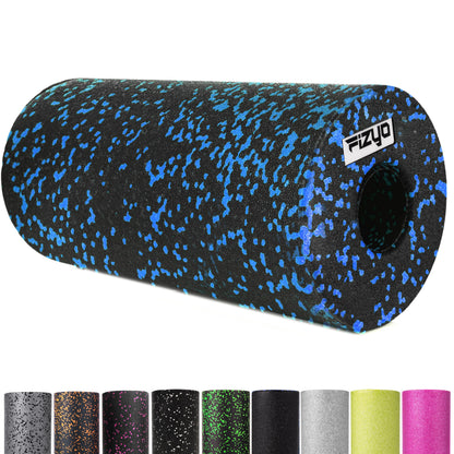 Physio fascia roller for fitness, yoga, and rehabilitation. Self-massage roller for back spine made of medium firm EPP foam, includes carrying bag.