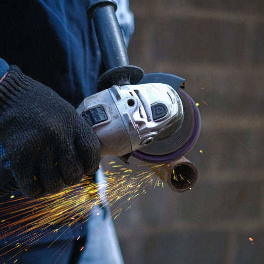 5 pieces grinding discs for angle grinder, 100mm wheel cleaning disc for paint removal and rust.
