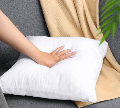 Utopia Bedding 4-Pack Pillow Inserts 55 x 55 cm, Decorative Square Throw Pillow Inserts, Cushion Stuffer (White)