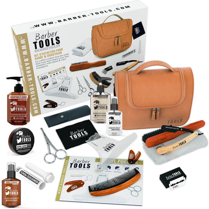 ✮ BARBER TOOLS ✮ Kit/Beard care set/Beard grooming set/Beard and shave | Cosmetics Made in France