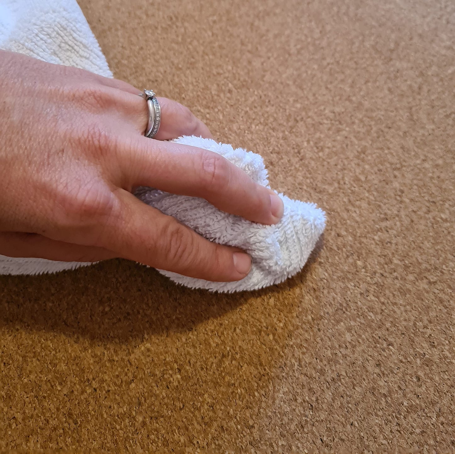 Secoroco cork playmat. Non-toxic crawl mat for babies and children. Natural 160x110 cm.