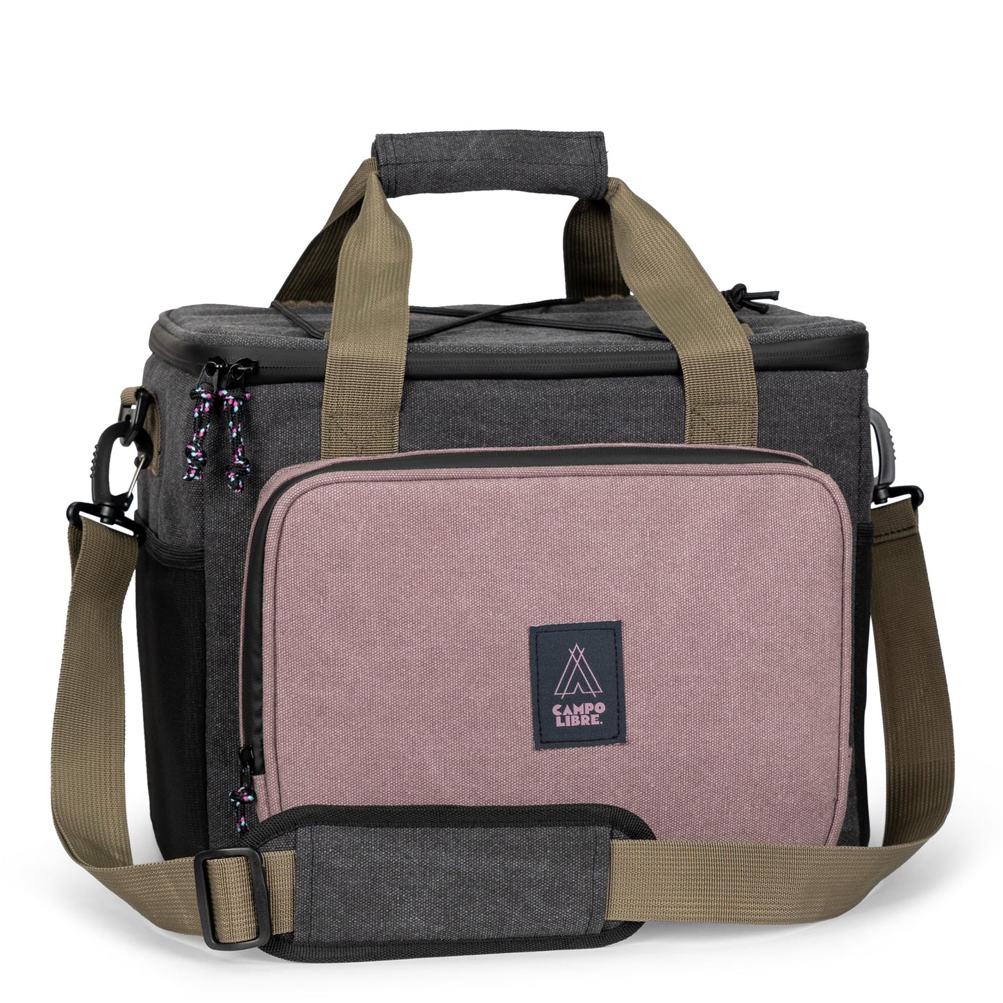 Campo Libre. Hulk I Premium Camping Cooler Bag 30l (28+2) I Small cooler bag with waterproof zippers I Our cooler bags are foldable I High-quality thermal bag in a popular size.