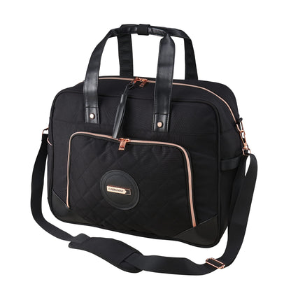 Cabin Max Vela Travel Bag 45x36x20 fly free on EasyJet, Women's Travel Bag (45 x 36 x 20cm, Black)