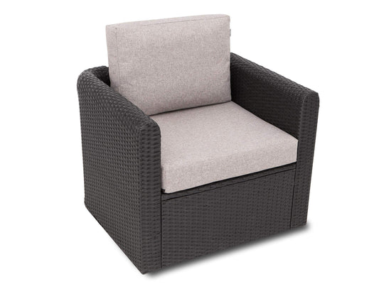 Bjird garden cushion seat pad for garden furniture, rattan, garden cushion cushion pads on rattan furniture, cushions for rattan chairs - Cappuccino - 60x550x8 cm