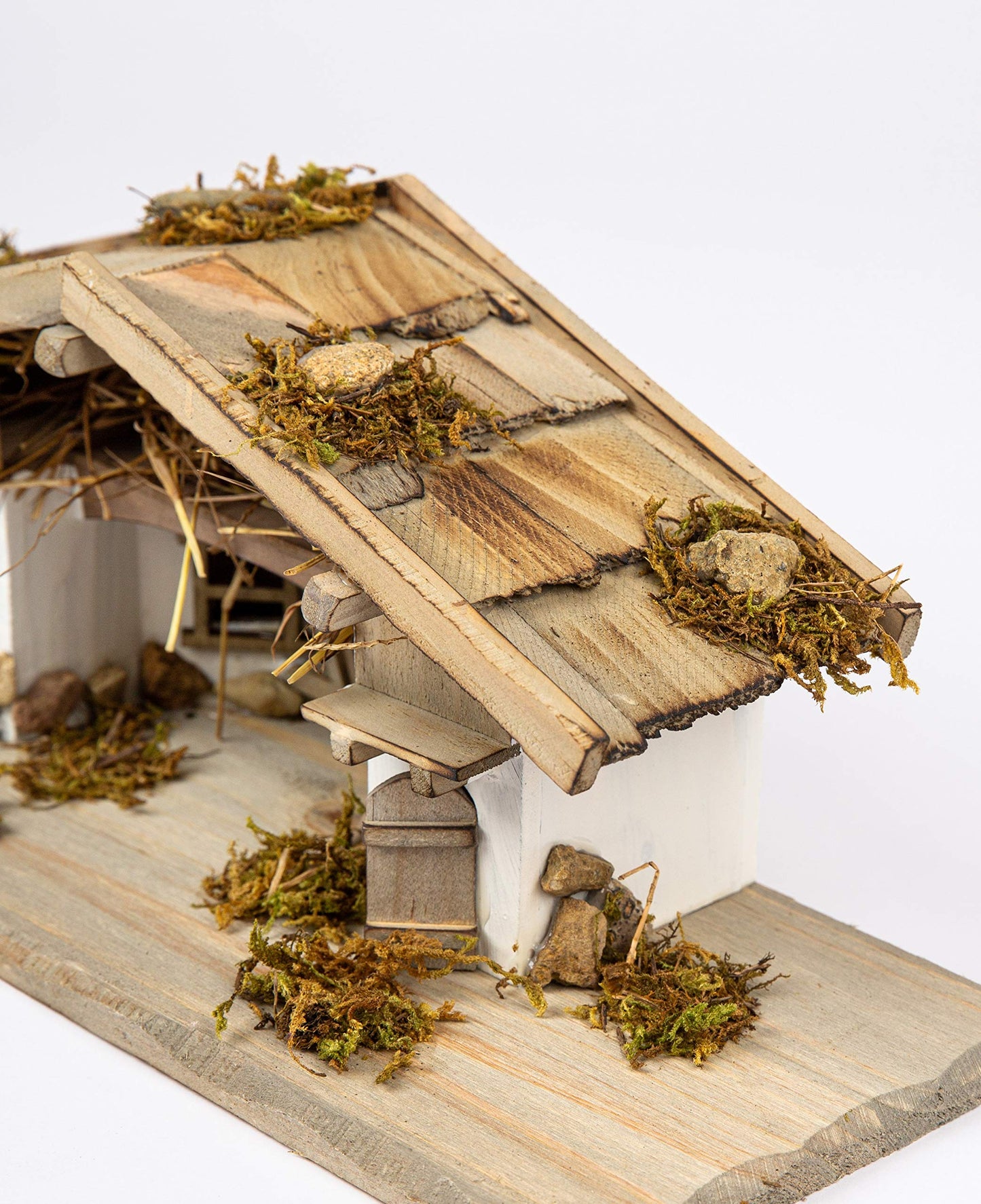 Garden and wood trends Nativity scene Nativity Nativity stable Christmas Tabletop Nativity Nativity figures (W20)