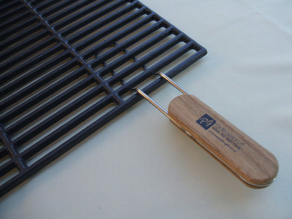 GRILLROSTPROFI Cast Iron Grill Grate 54 x 34 cm with detachable handles