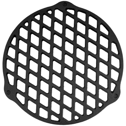 BBQ-Toro cast iron stacking grate | Insert for Dutch Oven, Ø 30 cm, round | for 12 QT Dutch Oven | Cast iron pot elevation, pot stacking grate | Cast iron grate, grill grate, oven grate, cast grate