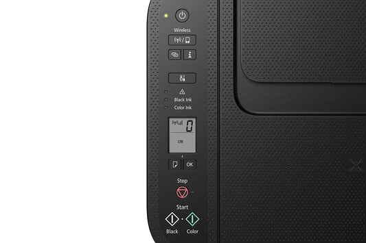 Canon PIXMA TS3452 multifunction device A4 (scanner, copier, printer, 4800 x 1200 DPI, LCD, WiFi, USB, Apple AirPrint, PIXMA Cloud Link, duplex printing), black white.