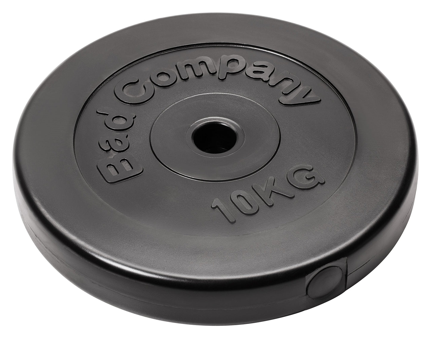 Bad Company weight plates 30/31 mm plastic 60kg I weight set 2 x 5 kg + 2 x 10 kg + 2 x 15 kg I weights for barbell and dumbbell.