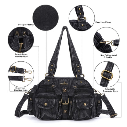 Angel Kiss Women's Handbag Large Shopper Bag Fashion Shoulder Tote Bag