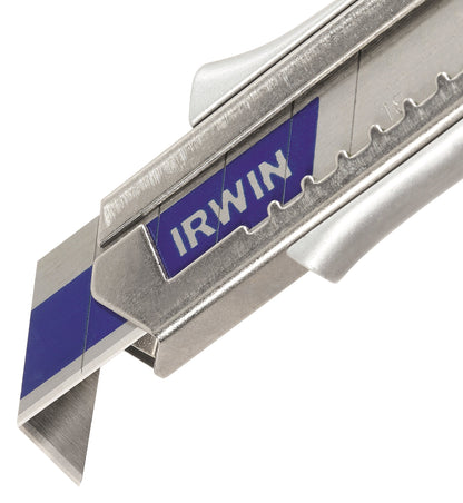 IRWIN Metal Breakaway Blade for Utility Knife - Bi-Metal Breakaway Blade 18 mm, 50 pieces, Splinter-free, 10507104