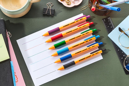 STABILO - Ballpoint Pen - pointball - Pack of 10 - green