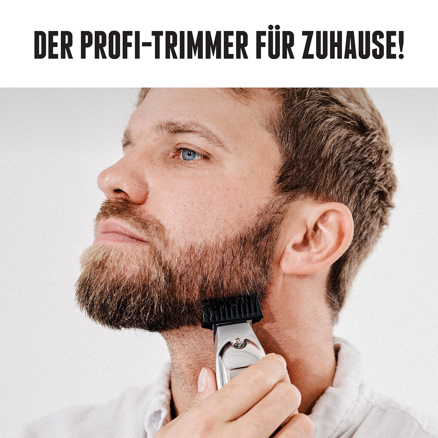 Brooklyn Blade® · Brooklyn Soap Company · Professional home beard trimmer · Stainless steel trimmer with 5 attachments for all beard lengths