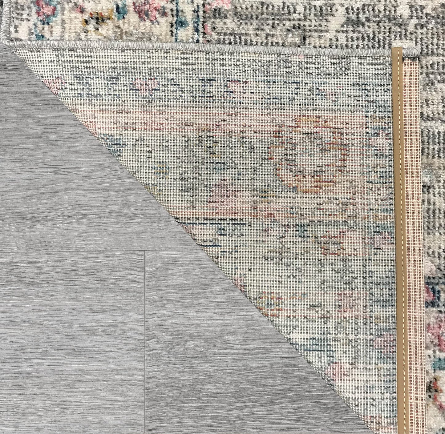 The Palma carpet - versatile indoor & outdoor rug, modern design, living room, weatherproof & UV resistant, durable and easy to clean, balcony, conservatory, Grey-Orient, 140 x 200 cm.