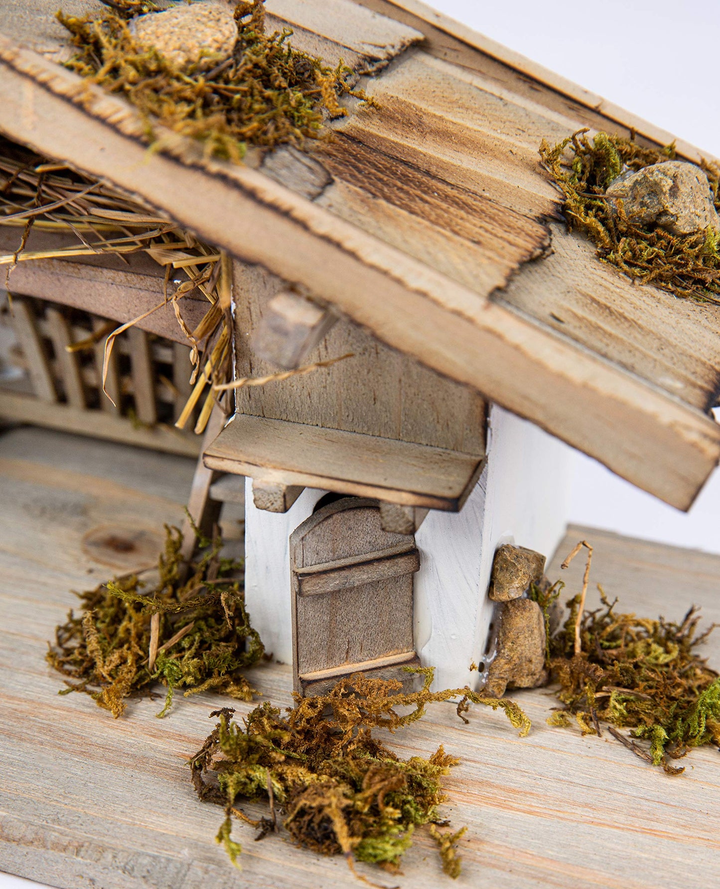 Garden and wood trends Nativity scene Nativity Nativity stable Christmas Tabletop Nativity Nativity figures (W20)