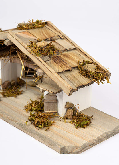 Garden and wood trends Nativity scene Nativity Nativity stable Christmas Tabletop Nativity Nativity figures (W20)